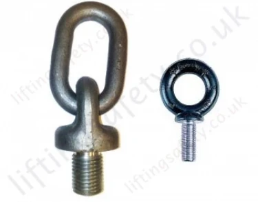 Imperial Thread lifting Eye Bolts (Non swivel)