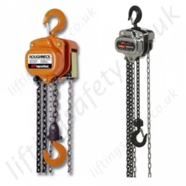 Ingersoll Rand Chain Blocks, Hook Suspended