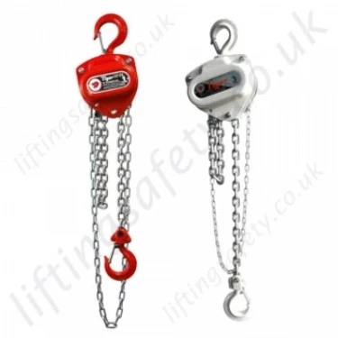 Tiger Hand Chain Hoists, Hook Suspended (manual hoists)