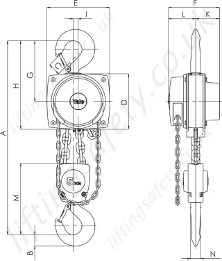 Yalelift 360 5000kg Two Fall