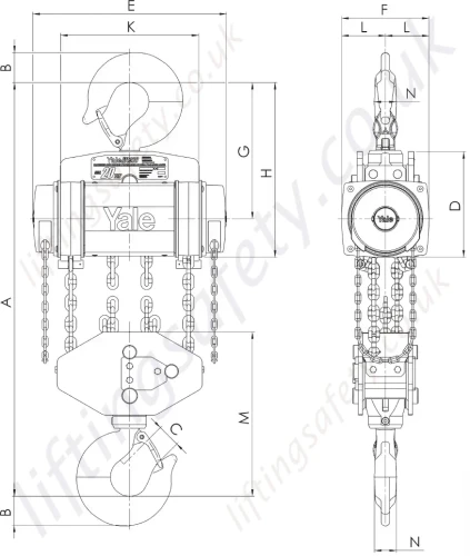 Yalelift 360 20000kg Six Fall