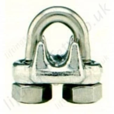 Crosby SS450 Forged Wire Rope Clips, Bulldog Grips - Rope Sizes Ranging 3mm to 16mm