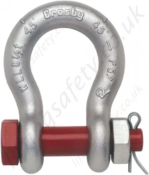 Crosby G2130 Galv- Safety Bow Shackles