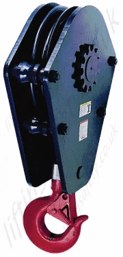 Crosby McKissick '381SY' Scrap Handling Crane Pulley Sheave Blocks, Single Sheave Only, WLL Range from 15,000kg to 40,000kg