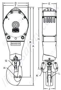 Mckissick Rj Style Drilling Block Dimensions