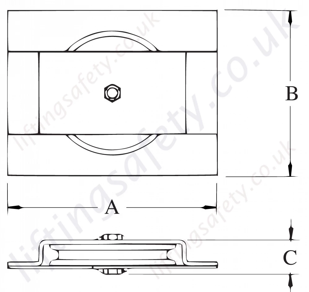 Western Horizontal Lead Block Dimensions