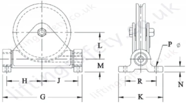 Western Flag Lead Block Dimensions