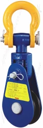 Yoke 501 Series Snatch Block with Shackle - Range from 2000kg to 8000kg