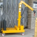 152kg knock down counter weight floor crane