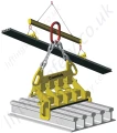 Multi Rail lifting grabs for handling from 3 to 8 rails (various size options). Recommended for use in pairs.