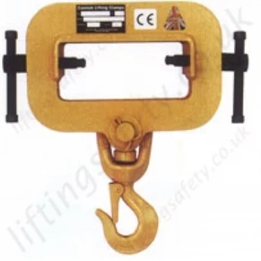 Camlok "TZH" Single Tine Forklift Fork Tine Mounted Hook - Range From 1500kg to 5000kg