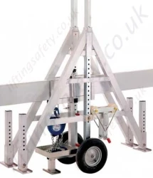 Crane Transporter - Shown with packed away gantry crane