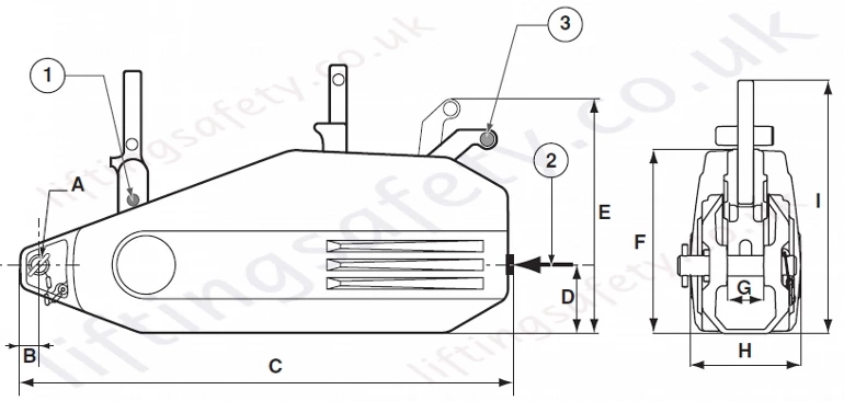 TU-32H Dimensions