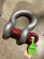 Rubber Id Tag On Large Shackle