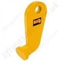 Container lugs for lifting of containers by their standard ISO corners.