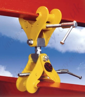 Riley Superclamp Adjustable Height Double Ended Monorail Construction Clamp - 3000kg or 4000kg