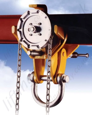 Riley Superclamp "GBT" Adjustable Geared Runway Beam Trolleys - Range from 3000kg to 20,000kg