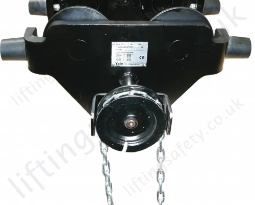 Track Clamp Chain Drive on Push Trolley