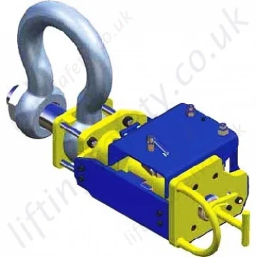 Standard Remote Release Shackles - range from 150 tonne to over 1000 tonne.