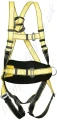 Three point full body harness, with front and side attachment points. Conforms to EN361/358.