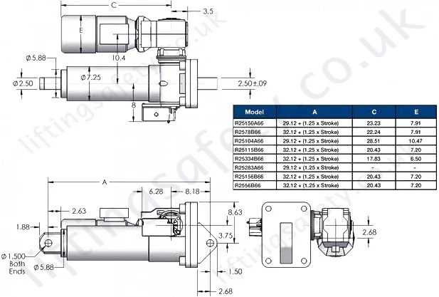 SCW25 Series Diagram