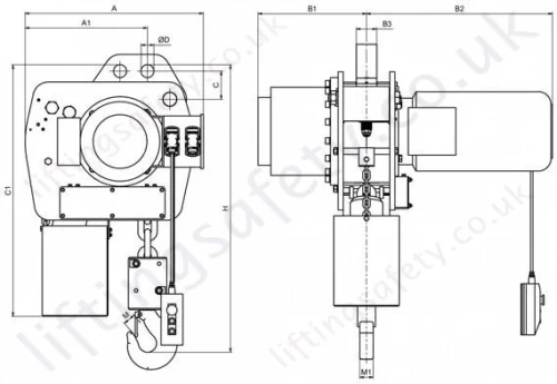 Aks10 Dimensions