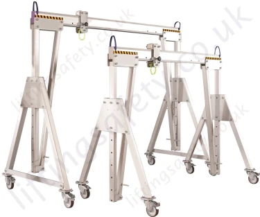 Portable Aluminium Gantry with Castors