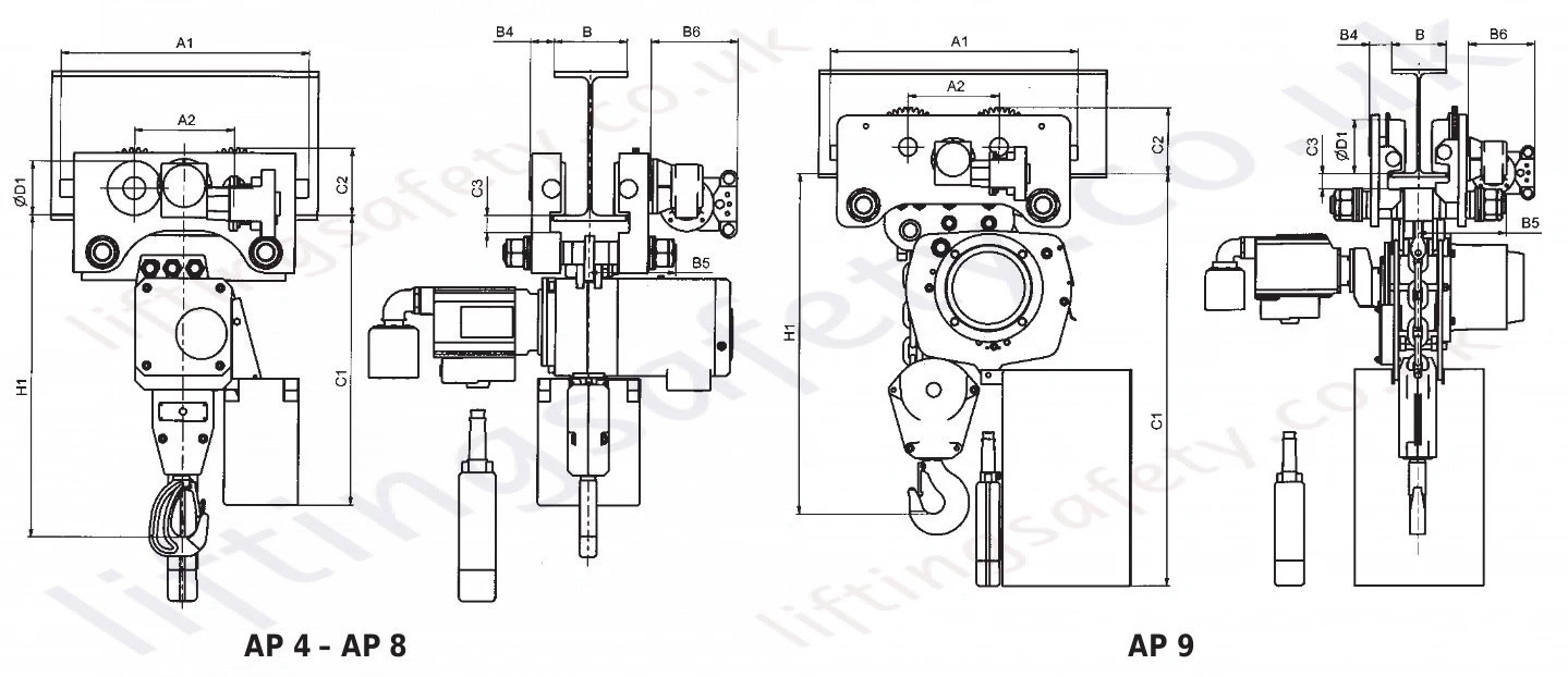 App4 App9 Dimensions