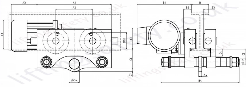 20-94 AFE Dimensional Drawing