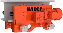 Hadef 20/94-AFE Electric Travel Monorail Beam Trolley - Range 1,000kg to 25,000kg