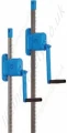 Wall-mounted rack and pinion jacks are used for lifting, lowering, pulling and pushing of loads. Various lift heights.