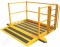 Lorry Loading Platform with Ladder Up