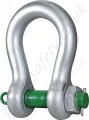 Grade 8 Alloy Steel, Heavy Duty Safety Pin Bolt Type Anchor Shackle