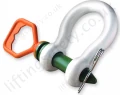 Green Pin Rov Shackle With Tapered Pin And D Handle- Photo