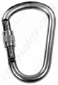 Steel Pear Shaped Karabiner