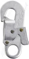 Steel double action snap hook connector. 22kN rating.