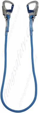 LiftingSafety Kernmantle Rope Restraint Lanyard with 2 x Snap Hooks - Choice of Length from 1m to 2m