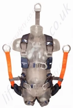 SALA "ExoFit" NEX Oil and Gas Full Body Harness, Size: S to L