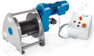 Pfaff BETA SL Electric Wire Rope Winch, Range 250kg to 2000kg