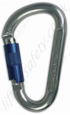 Sala "KJ5024" Double Action Twistlock Aluminium Karabiner. Breaking Strength: 25kN. Gate Opening 21mm