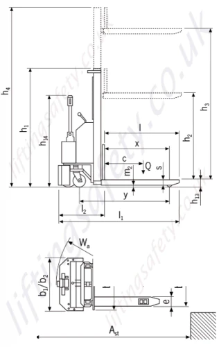 Pfaff Electric Stacker Stuck