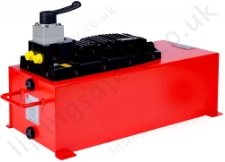 Air Driven Single Stage Hydraulic Pump, Hand Operated