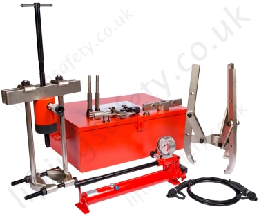 Hi-Force 'PKC' Multi-Purpose Hydraulic Puller Kits, Range 10,000kg to 50,000kg