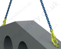 Dlp Load Ring With Chain Sling Attached