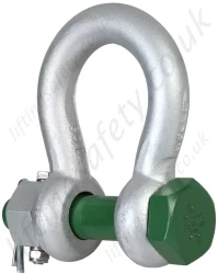 G 4143 Green Pin Bow Shackle