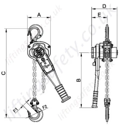 1-6t Tiger Ss19 Dimensions