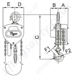 0-5t To 2-0t Tiger Ss20 Dimensions