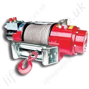 Superwinch "H8P" and "H10P" Hydraulic Recovery Wire Rope Winch, Low Profile for Pulling Applications - 3630kg or 4540kg