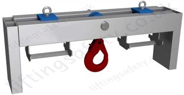 Aluminium Fork Mounted Hook - Capacity Range from 1500kg to 6300kg