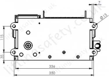 Dimensions Rear